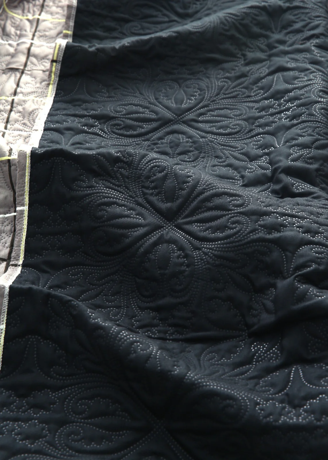 6 PCs Printed Bed Spread Set-Multi Check - Image 13