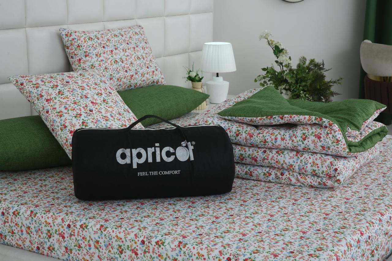 6 PCs Summer Comforter Set-Green Hellebore - Image 10