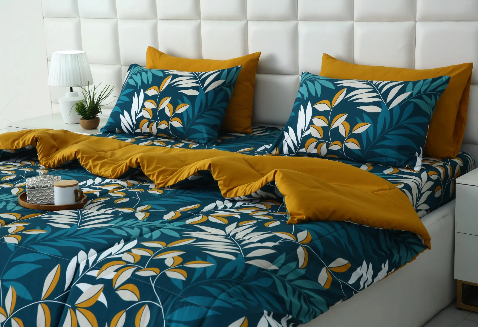 6 PCs Summer Comforter Set-Tropicals - Image 3