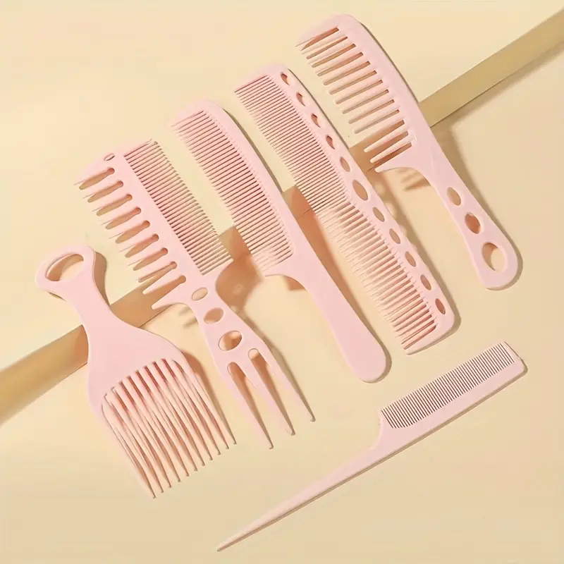 6pcs Comb Set Suitable For All Hair Types-SA2408-156