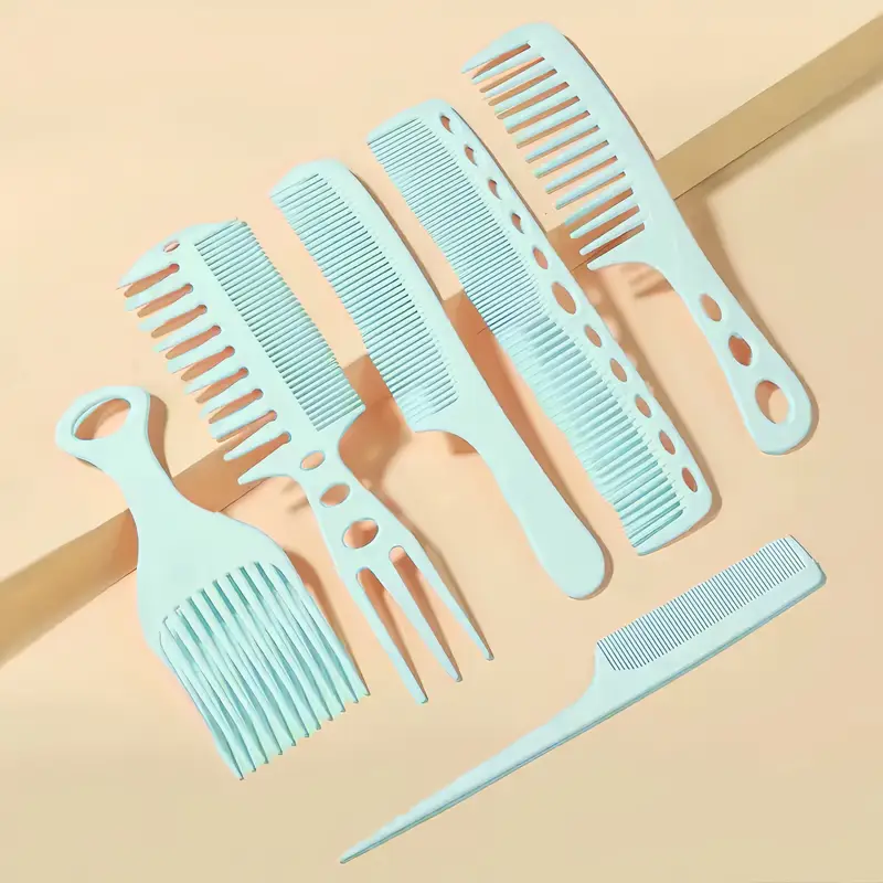 6pcs Comb Set Suitable For All Hair Types-SA2408-156 - Image 4