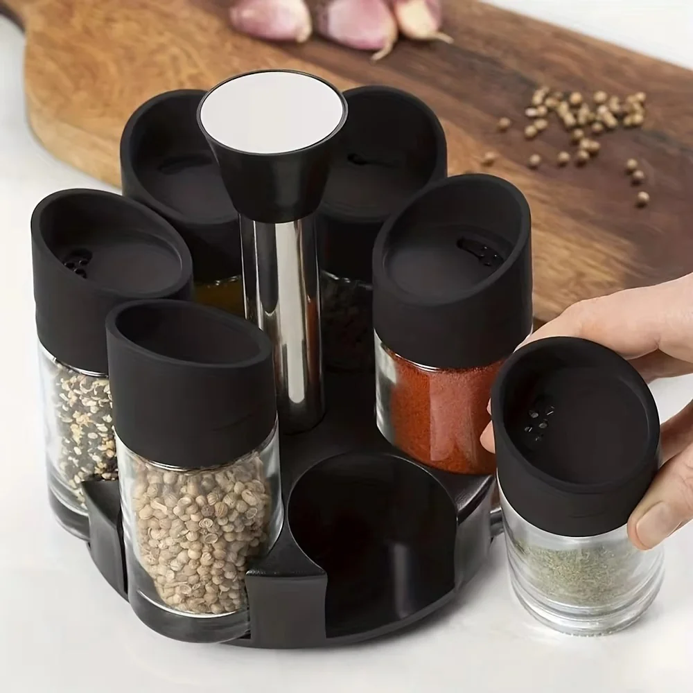 6PCS Rotatable Spice Jar-SA 2411-50