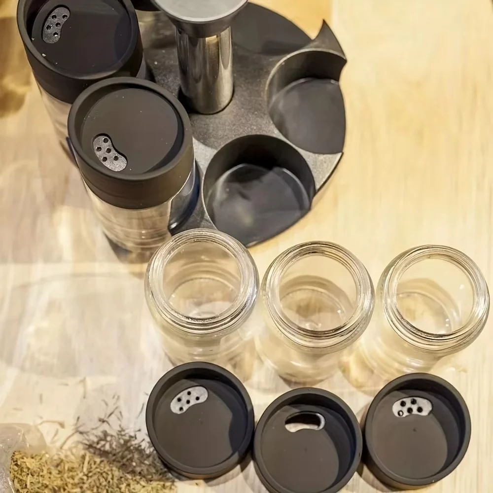 6PCS Rotatable Spice Jar-SA 2411-50 - Image 12