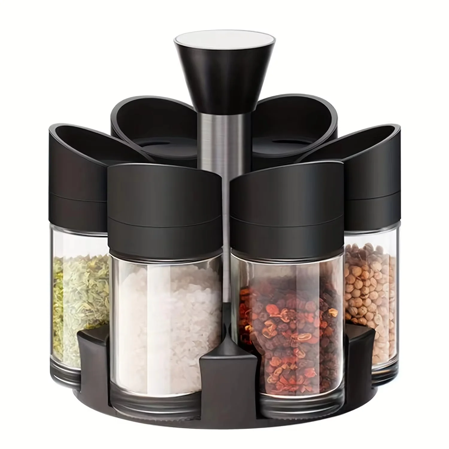 6PCS Rotatable Spice Jar-SA 2411-50 - Image 6