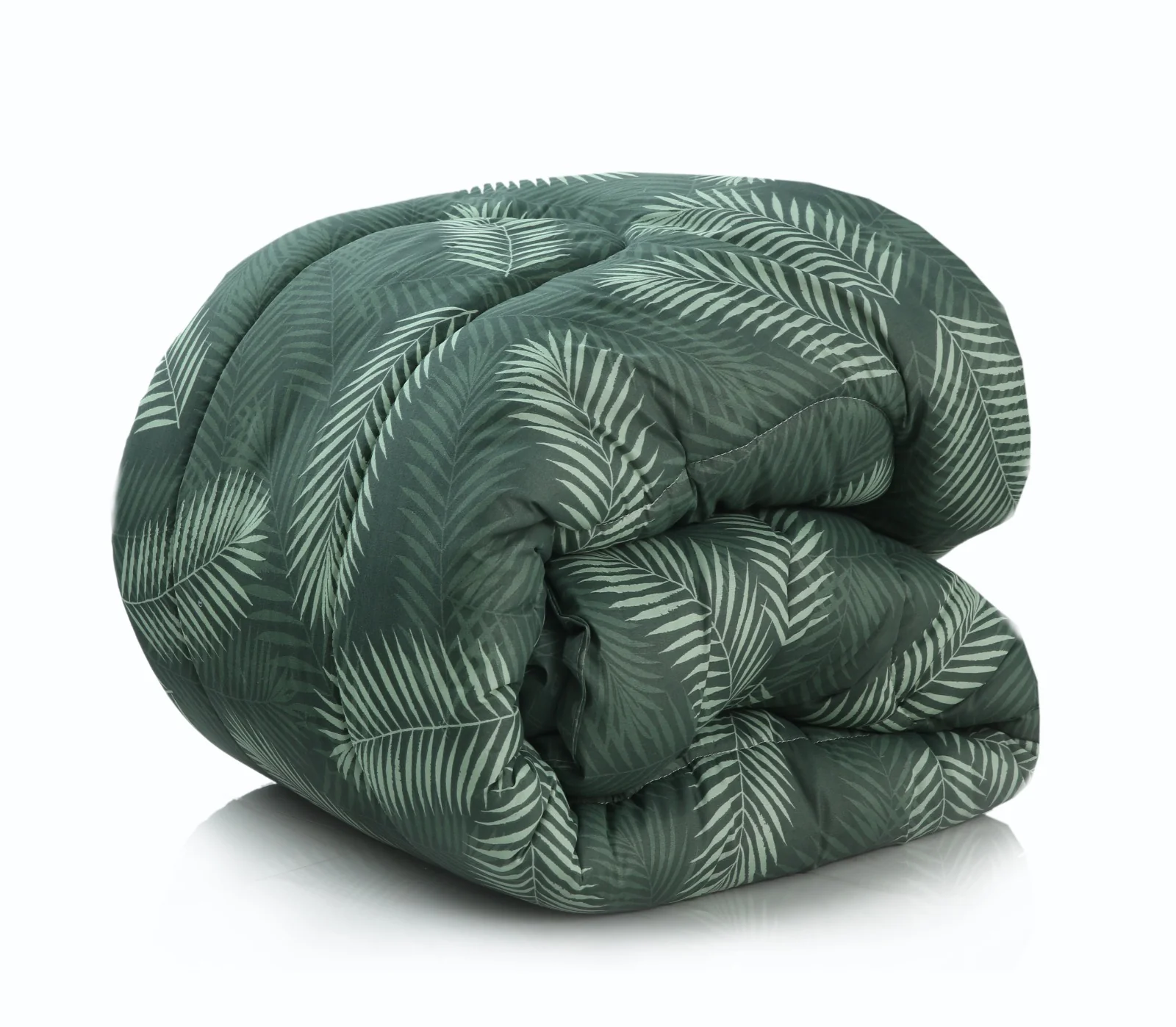 8 PCs Winter Razai Set-Emerald Feathers - Image 18
