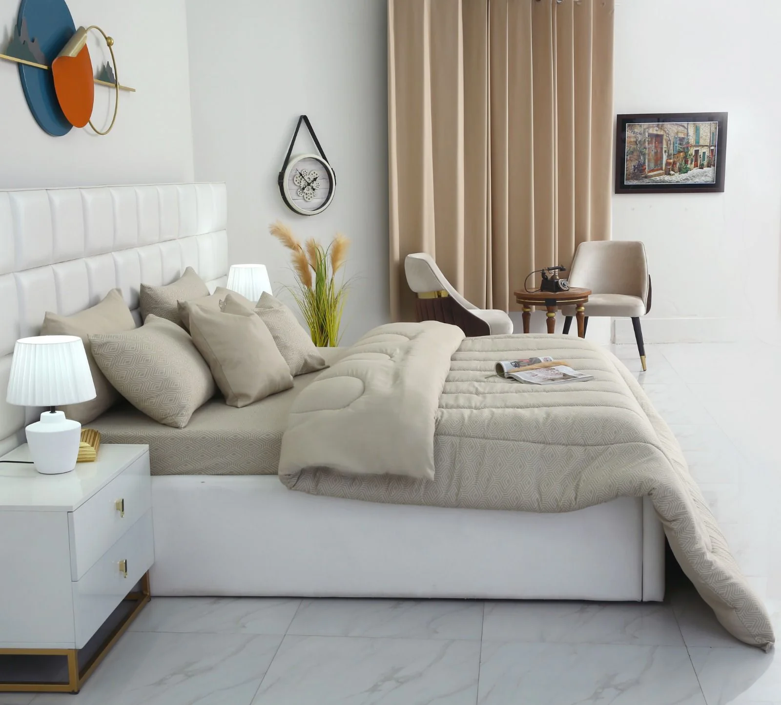 8 PCs Winter Razai Set-Opus - Image 6