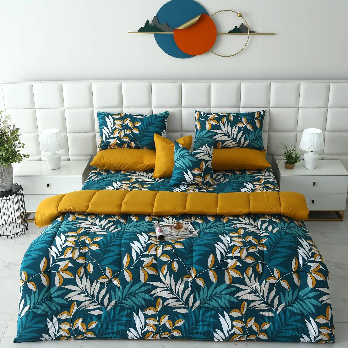 8 PCs Winter Razai Set-Tropicals
