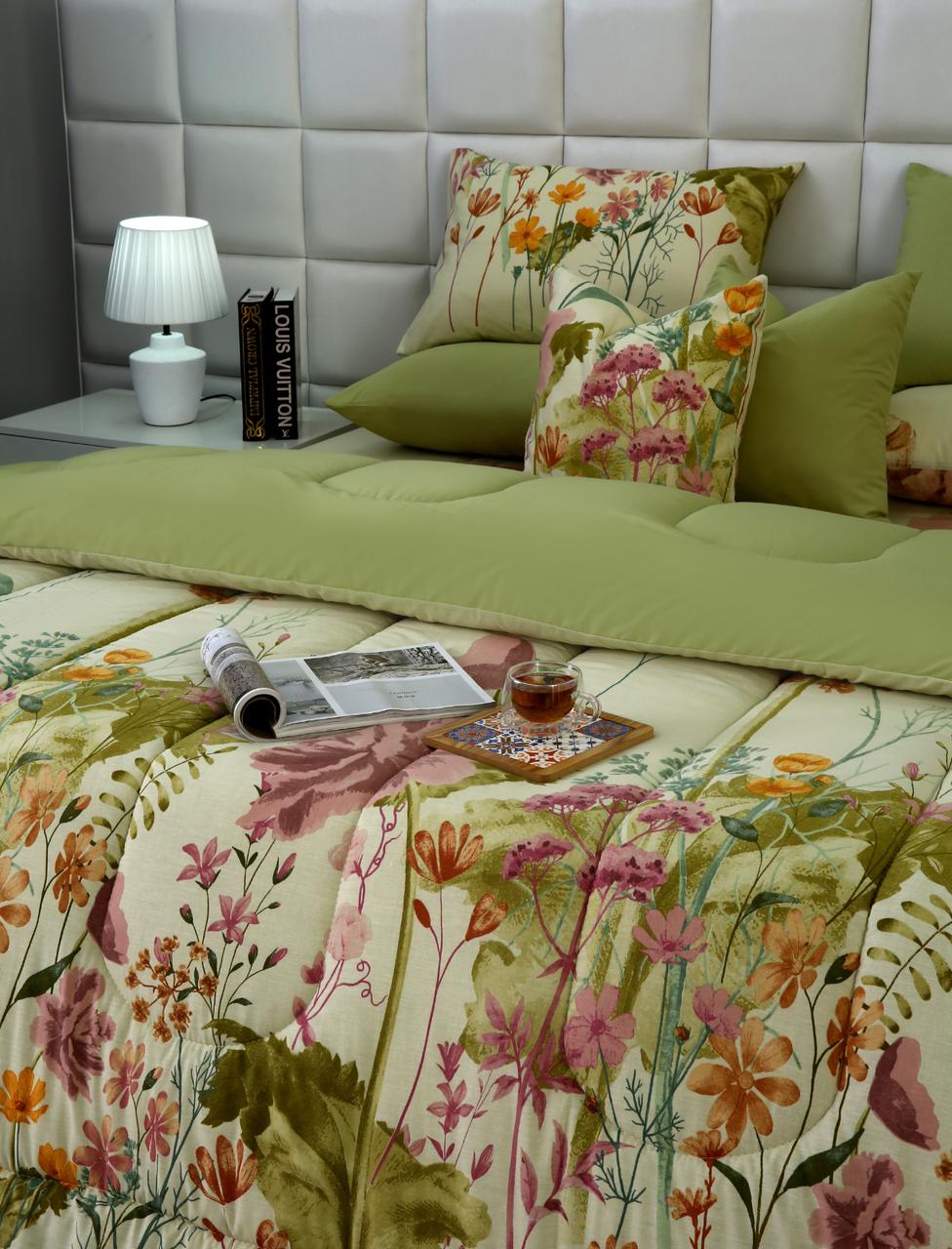8 PCs Winter Razai Set-Delamere - Image 7