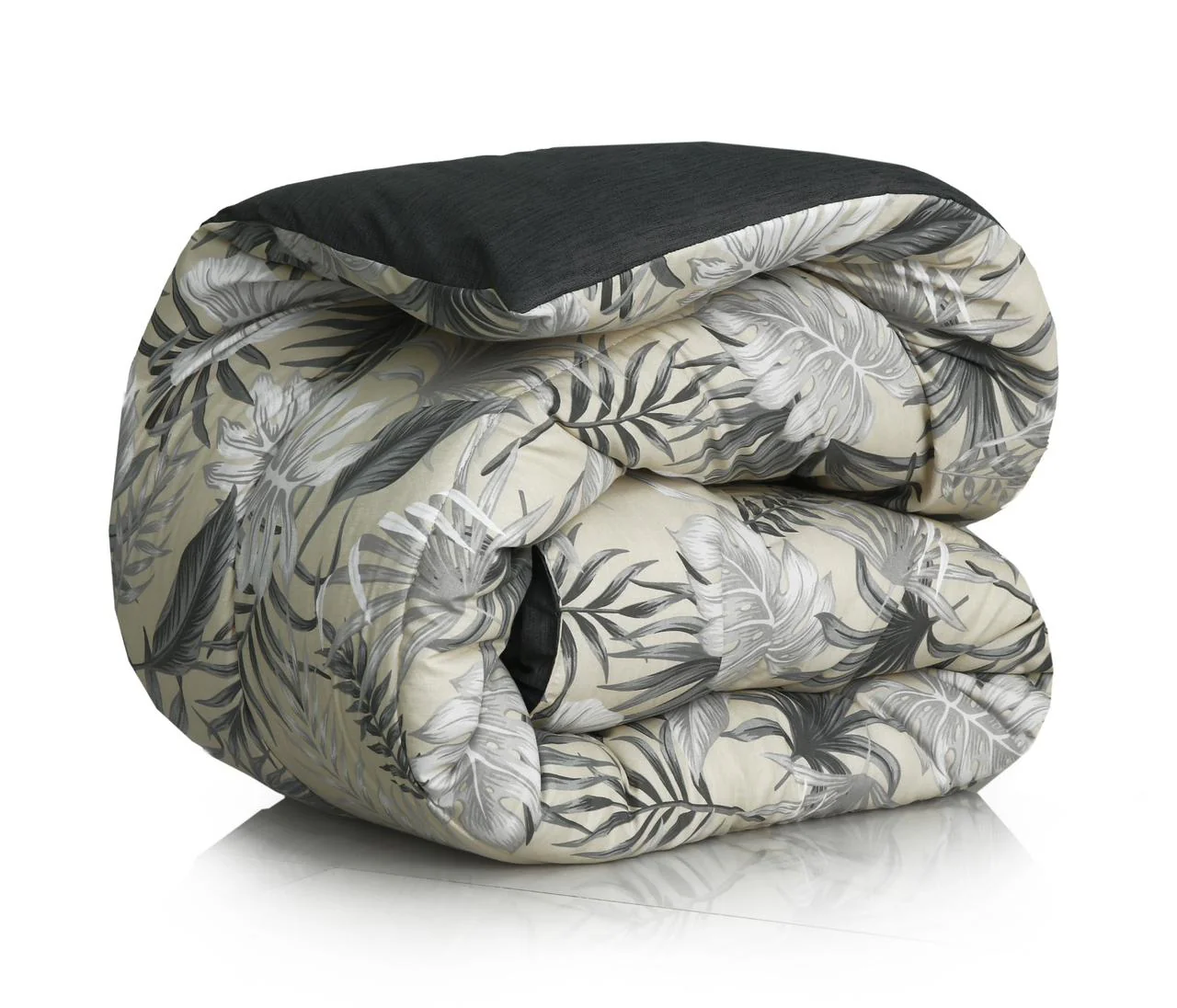 8 PCs Winter Razai Set-Hawaii(With Grey Reverse) - Image 11