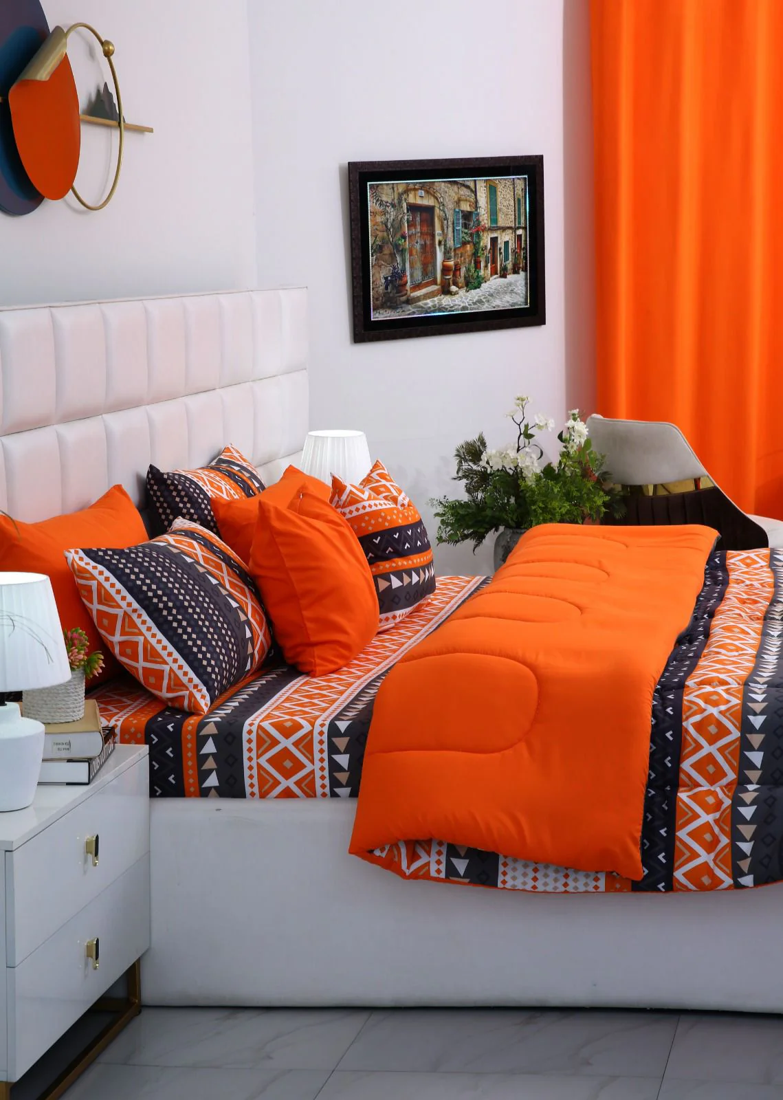 8 PCs Winter Razai Set-Mexican Style - Image 9