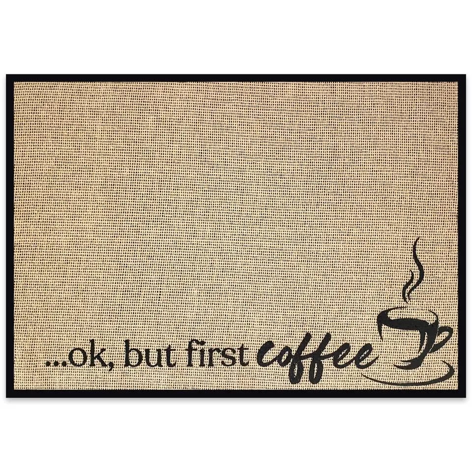 Anti Slip Dish Drying Mat 5755-Coffee - Image 5