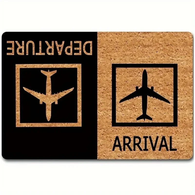Anti-Slip Door Mat(312)-Arrival & Departure - Image 5