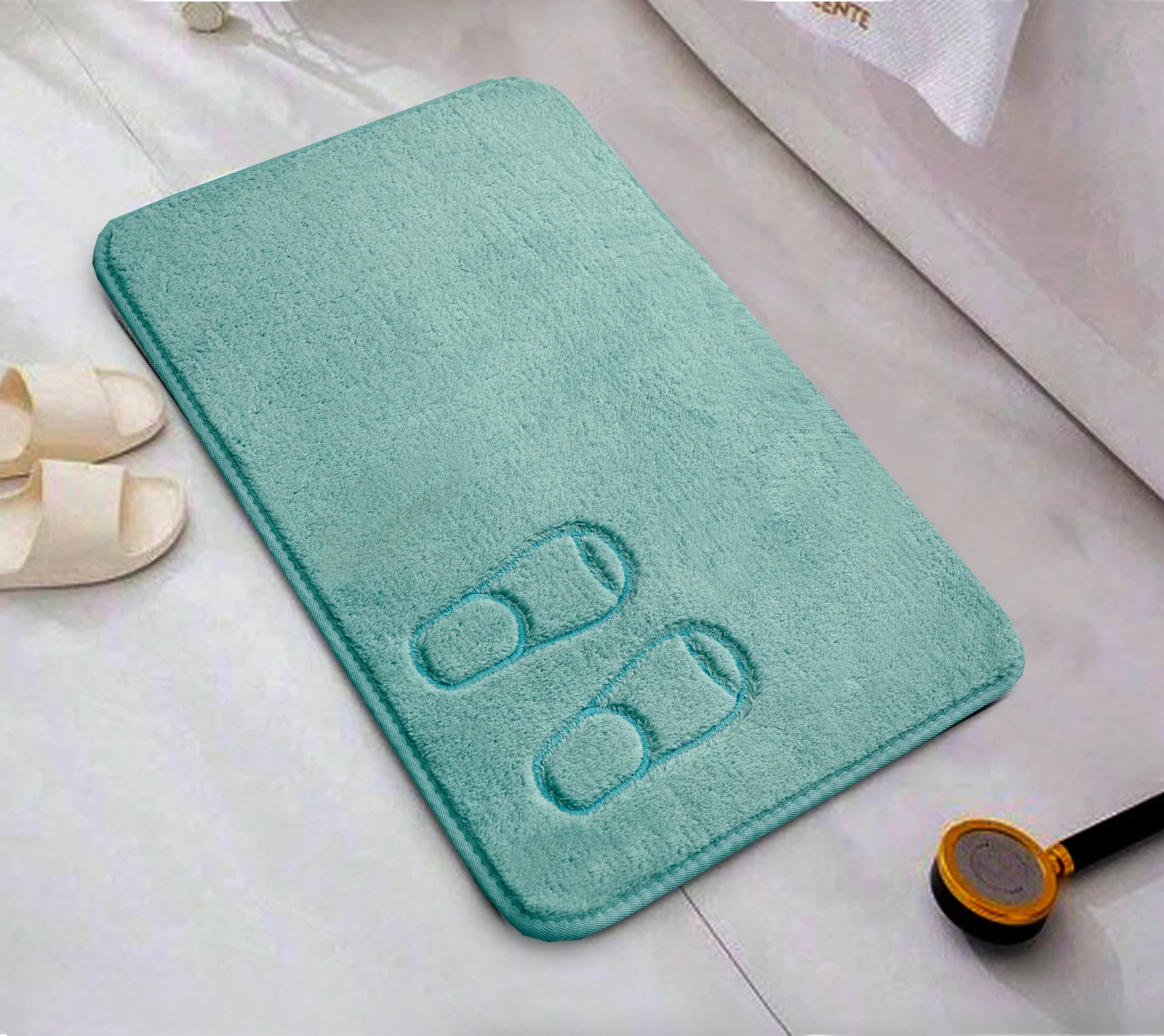 Anti-Slip Door Mat(318)-Mint Feet