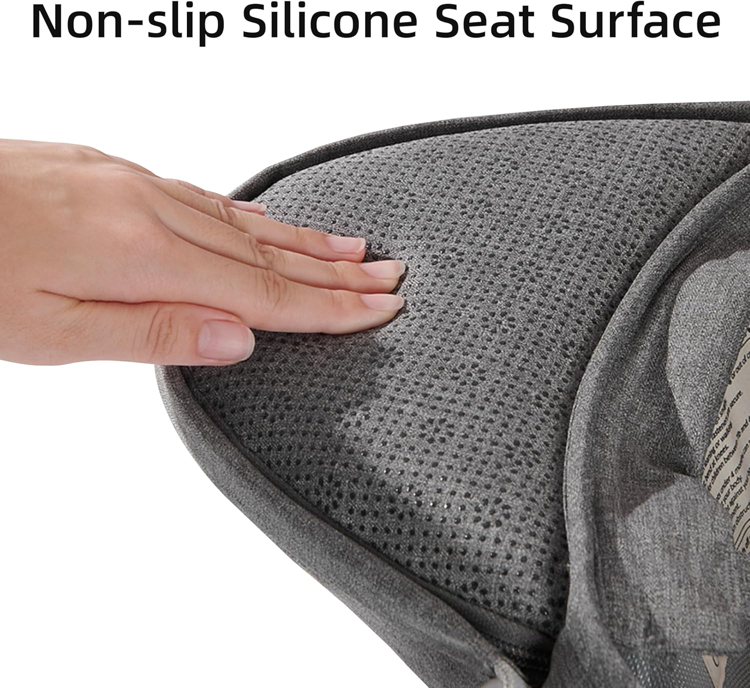Baby Hip Seat With Adjustable Belt and Pocket-SA2408-182(Grey) - Image 6