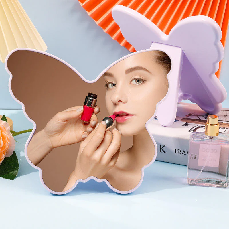 Butterfly Shaped Portable Makeup Mirror - Image 5