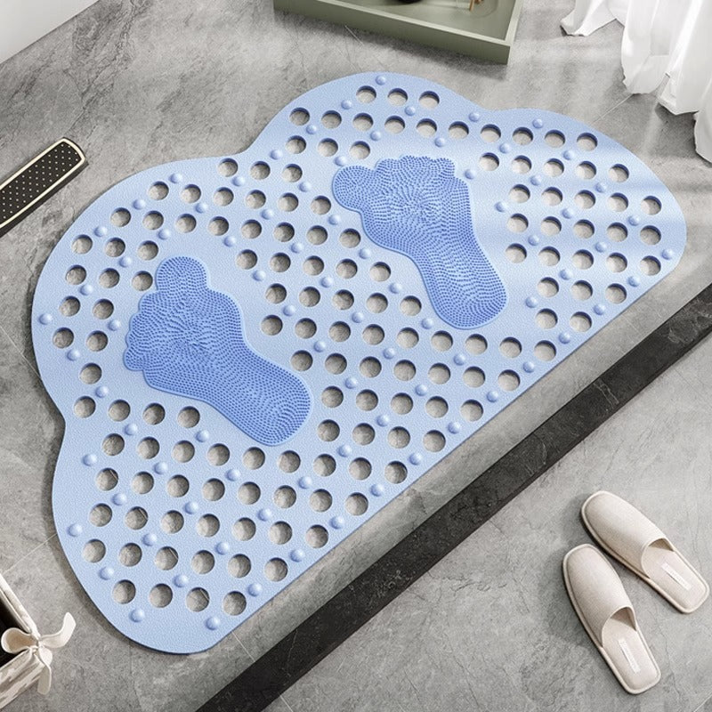 Cloud shape Antislip bathroom mat (SA2510-111)Sky Blue - Image 2