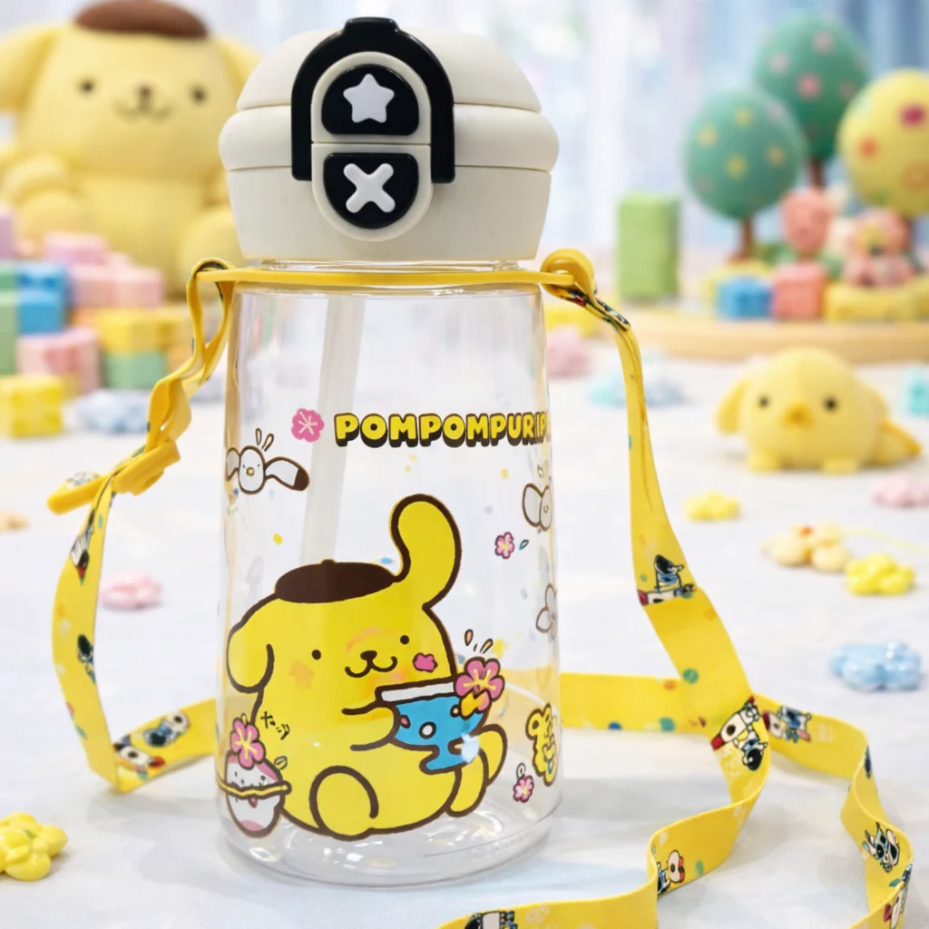 Cute Cartoon Water Bottle (SA2510-147)Yellow