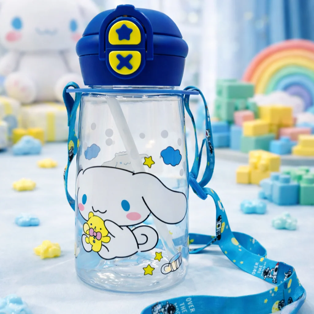 Cute Cartoon Water Bottle (SA2510-147)Blue