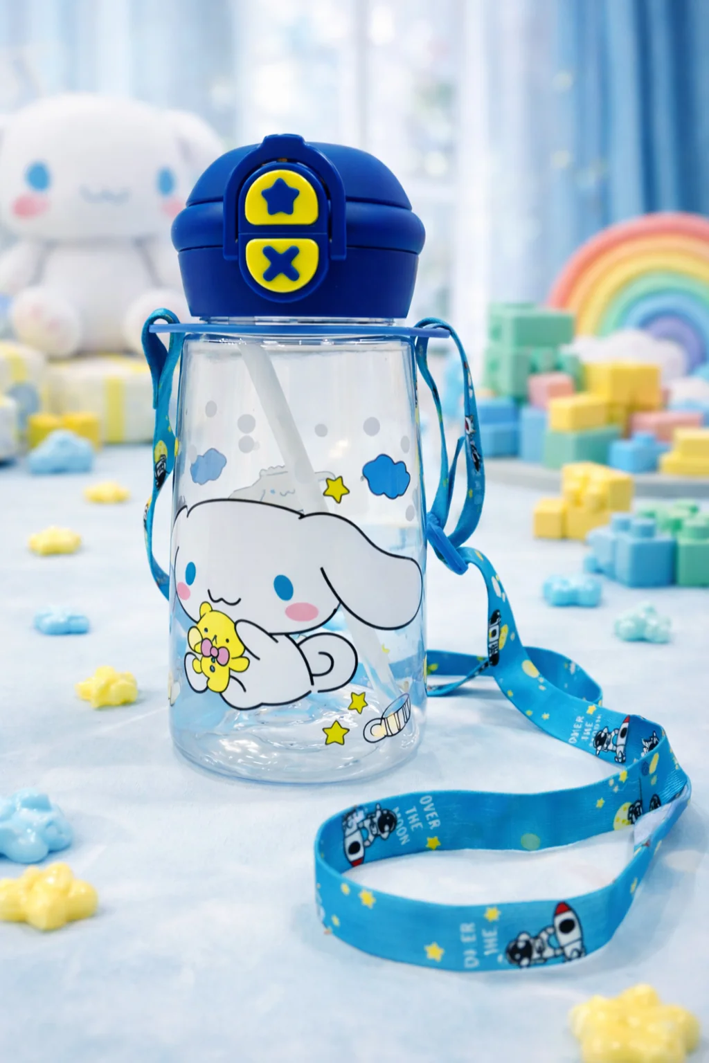 Cute Cartoon Water Bottle (SA2510-147)Blue - Image 2