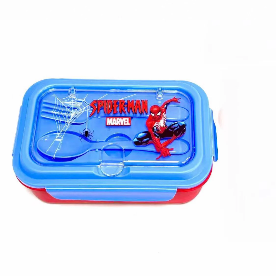 Cute Lunch Carrier with Secure 2-Point Locking Lid (SA2510-054)Spider-Man