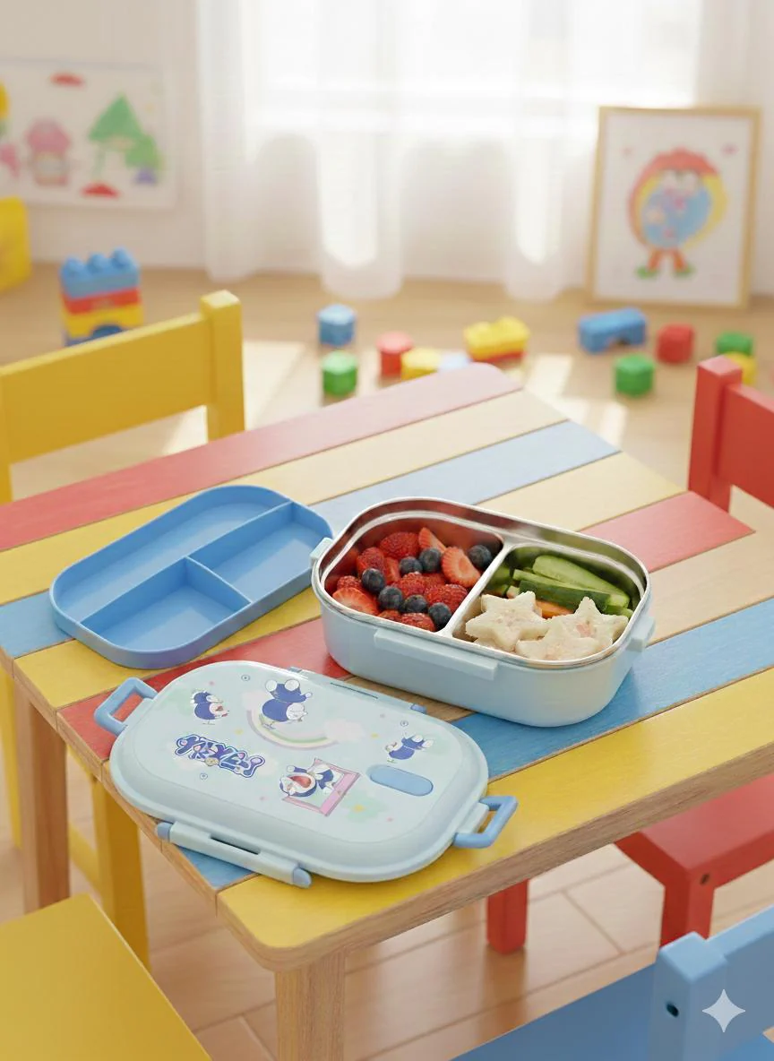 Doraemon Stainless Steel Lunch Box (SA2510-058) - Image 2
