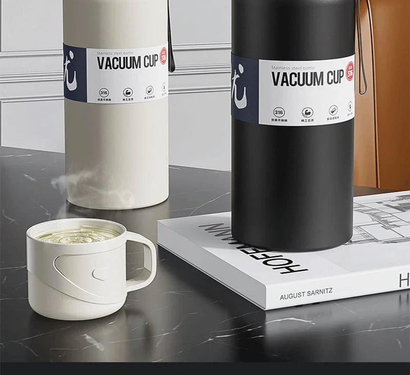 Double Wall Insulated Thermos(SA2408-164)-Black - Image 7