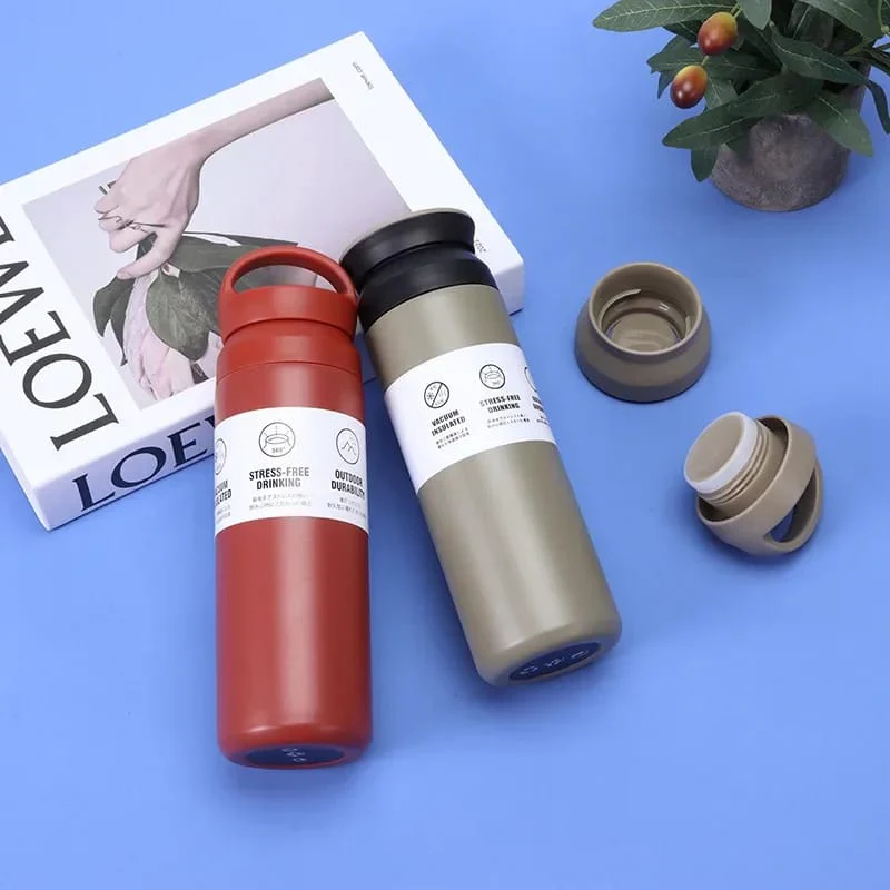 Double-Wall Stainless Steel Insulated Water Bottle(SA2408-225)-Black - Image 8