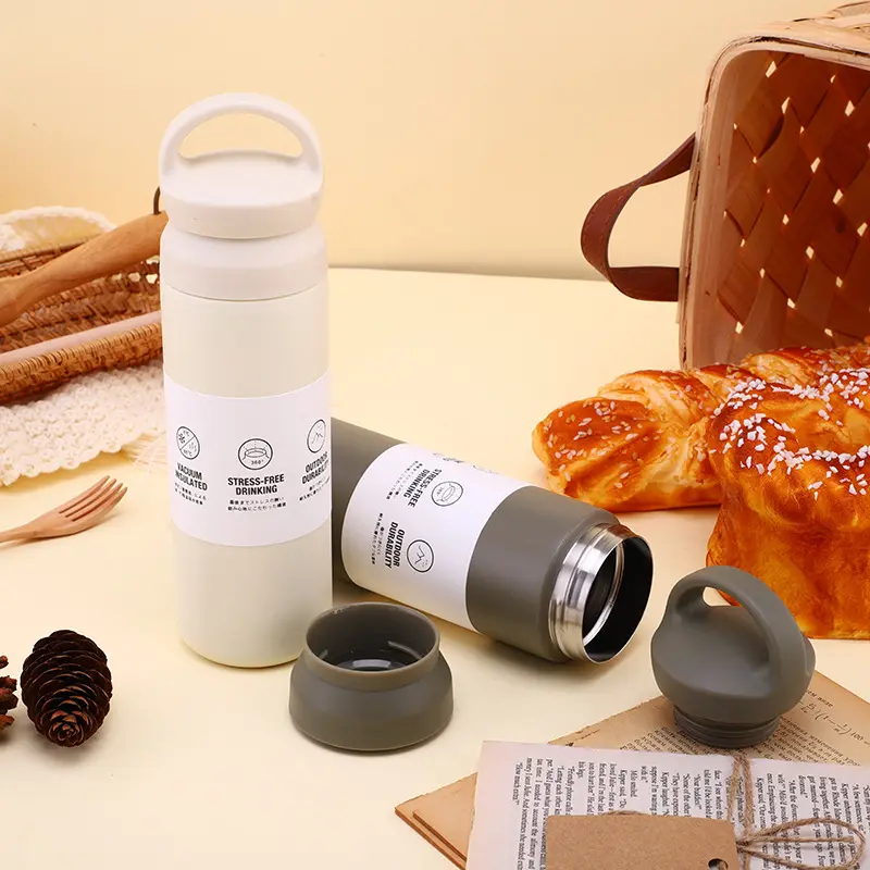 Double-Wall Stainless Steel Insulated Water Bottle(SA2408-225)-Black - Image 9