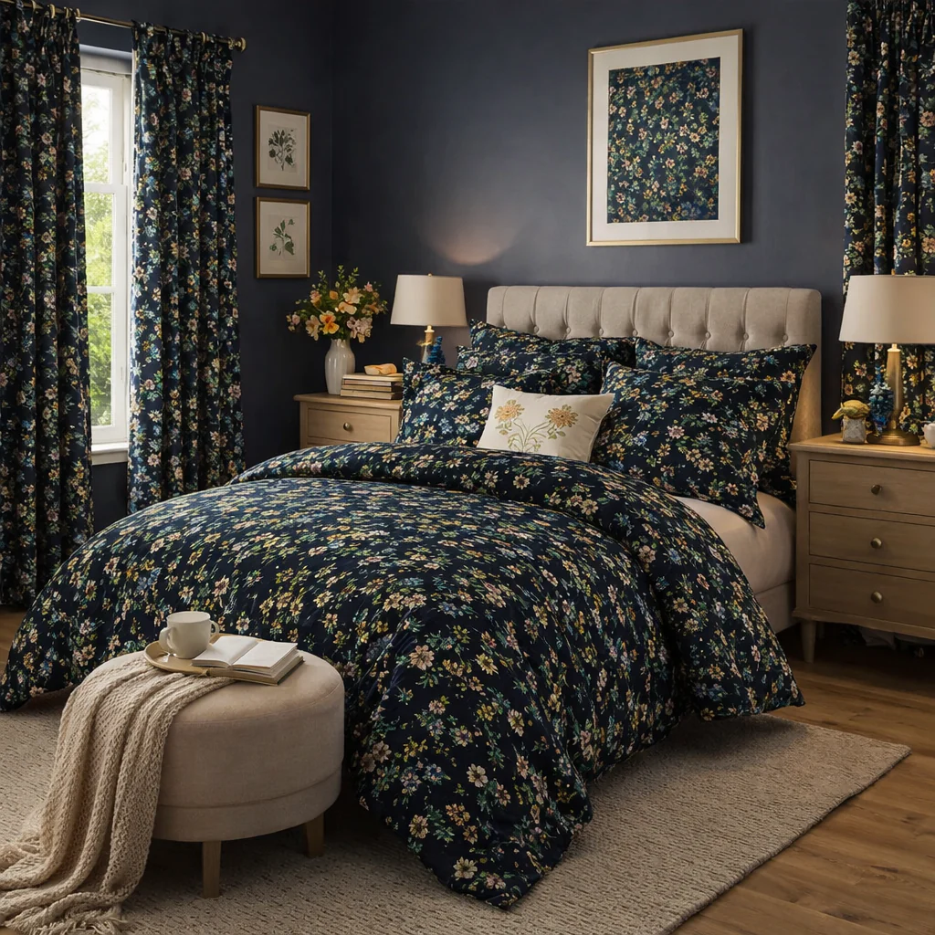 Duvet Cover-Black Meadows - Image 2