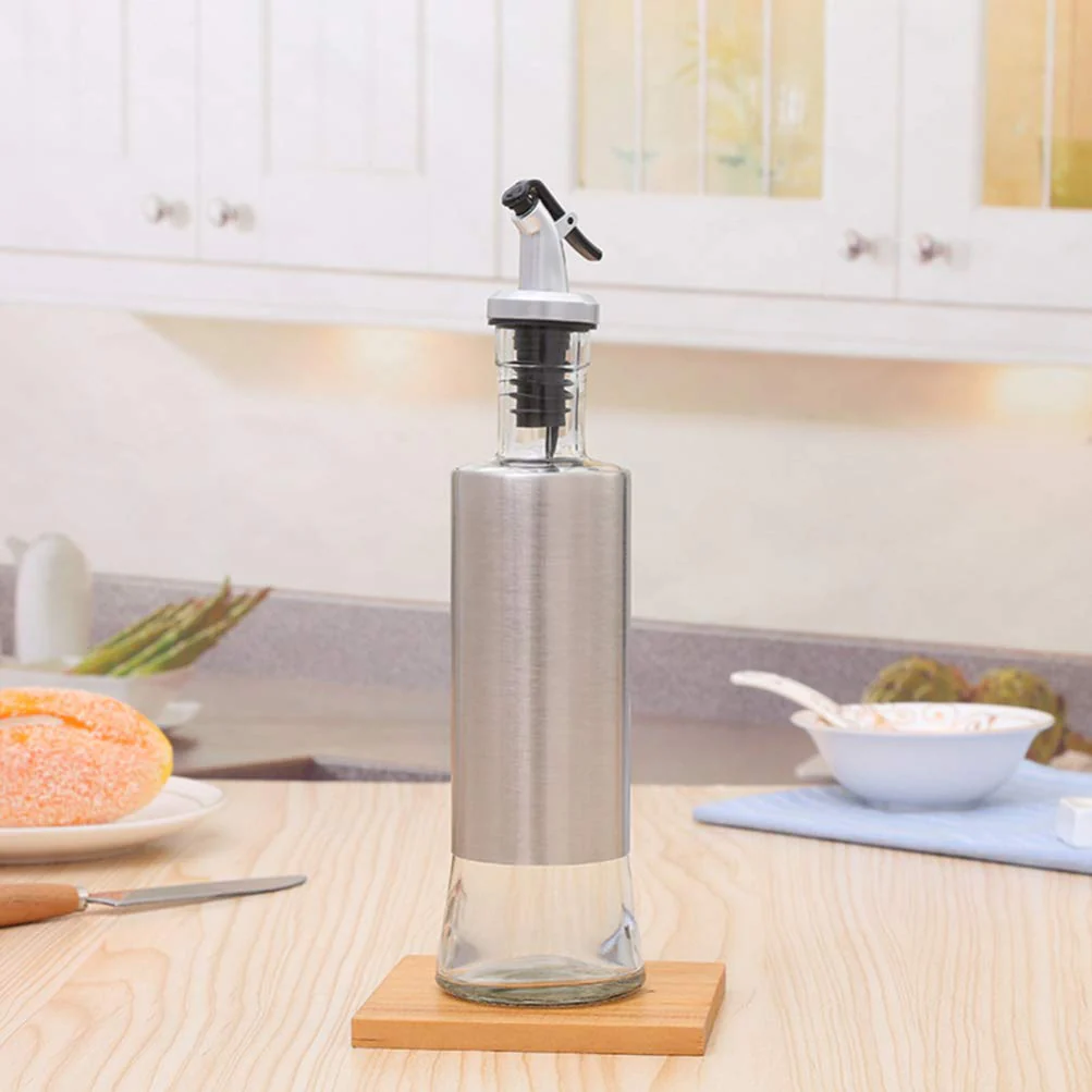 Glass Containers Glass & Stainless Steel Oil Pot (SA2510-015) - Image 2