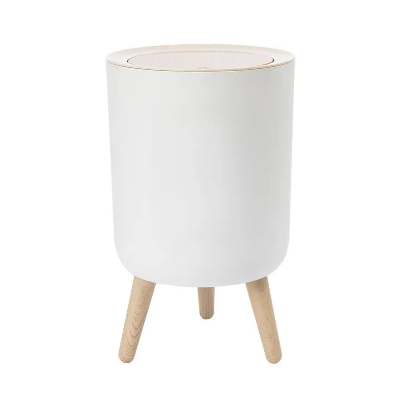 Indoor trash Bin With Wooden Feets-SA2408-108 - Image 21