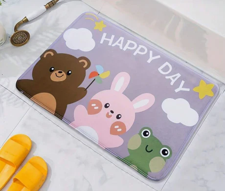 Kids Anti-Slip Door Mat (314)5408-Happy Day - Image 4