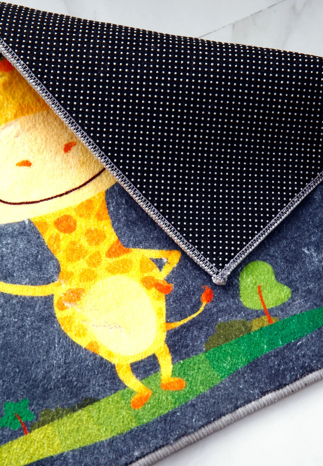 Kids Anti-Slip Door Mat (314)-Giraffe - Image 2