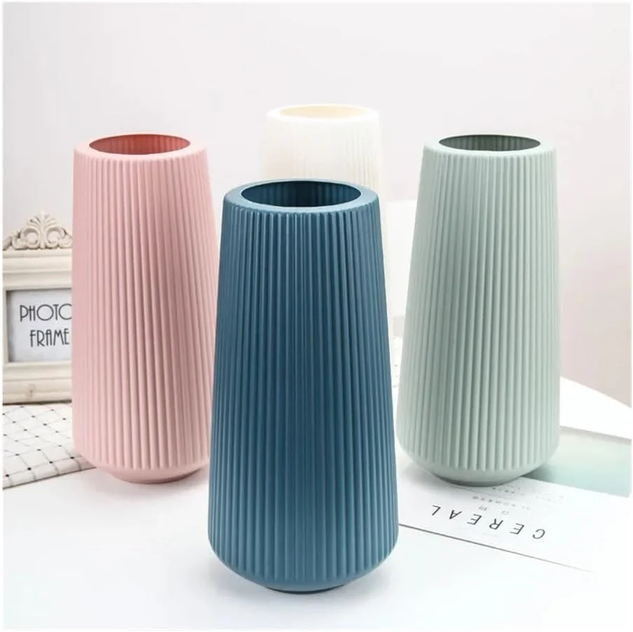Large Nordic Plastic Flower Vase (SA2510-092)