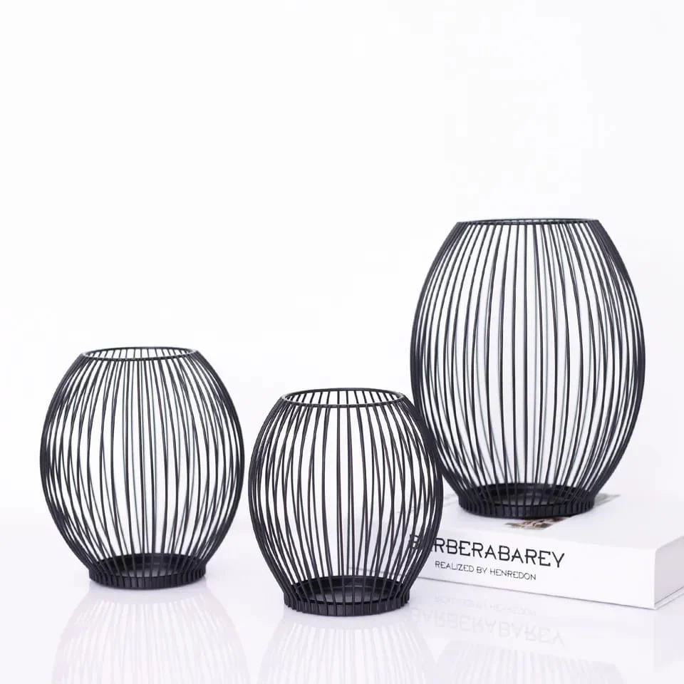Metal Candle Stand-Black(SA2405-20) - Image 17