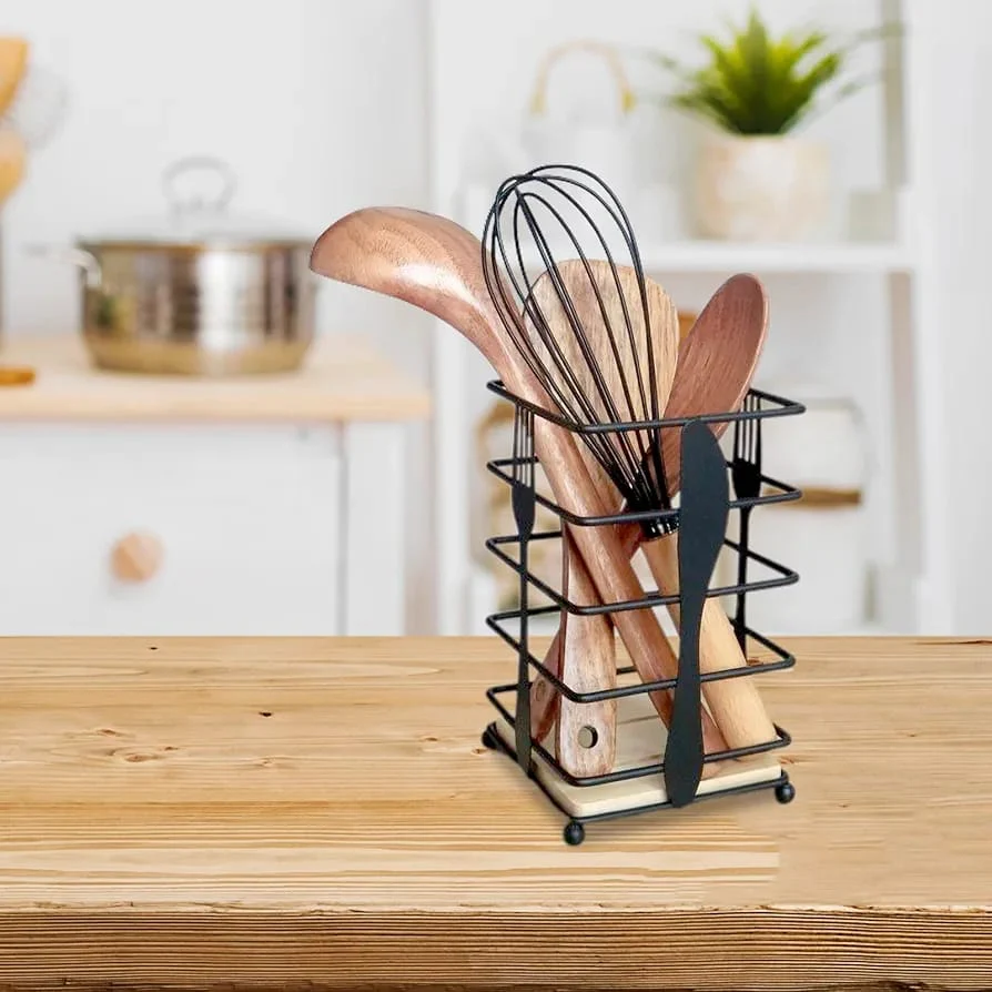 Metallic Essential Metal Spoon Holder-Square(SA2405-96) - Image 11