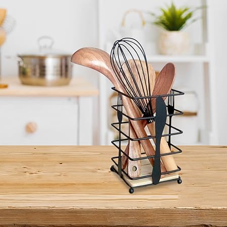 Metallic Essential Metal Spoon Holder-Square(SA2405-96) - Image 5