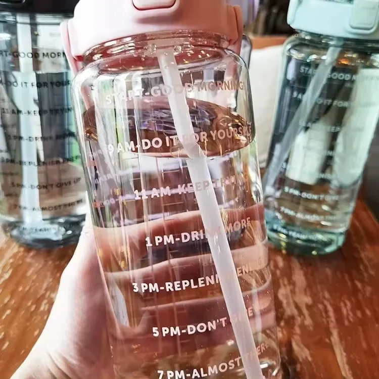 Motivational Water Bottle With Time Labeling(SA2408-221) - Image 18