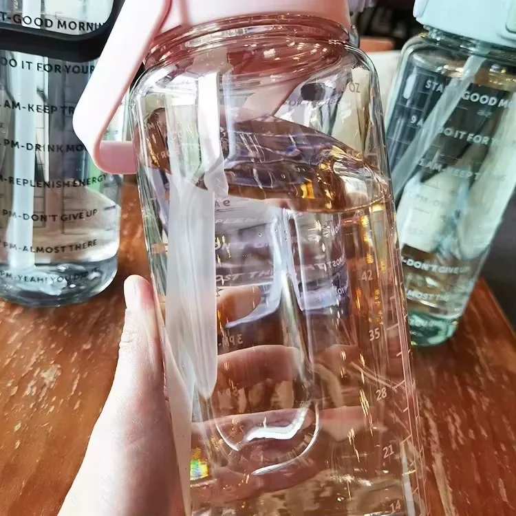 Motivational Water Bottle With Time Labeling(SA2408-221) - Image 19