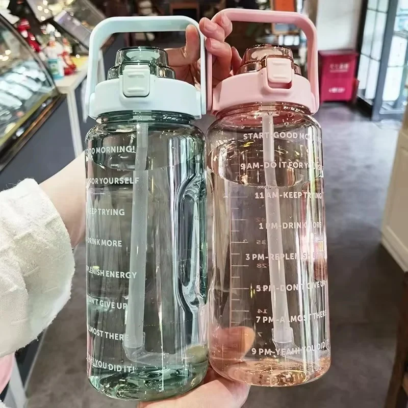 Motivational Water Bottle With Time Labeling(SA2408-221) - Image 21
