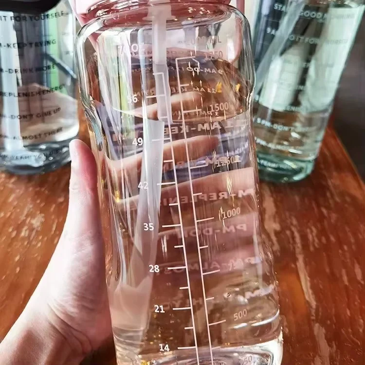 Motivational Water Bottle With Time Labeling(SA2408-221) - Image 24