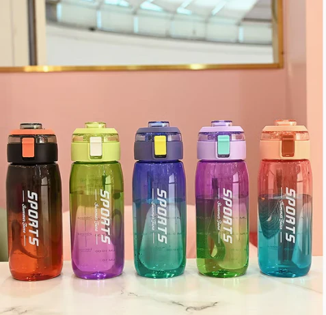 Motivational Water Bottle with Time Marker BPA Free-SA2408-165