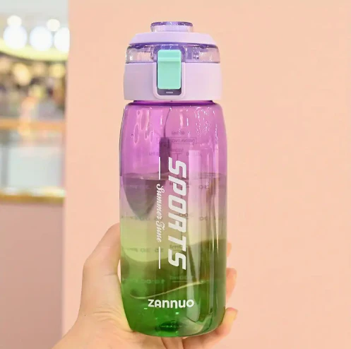 Motivational Water Bottle with Time Marker BPA Free-SA2408-165 - Image 21
