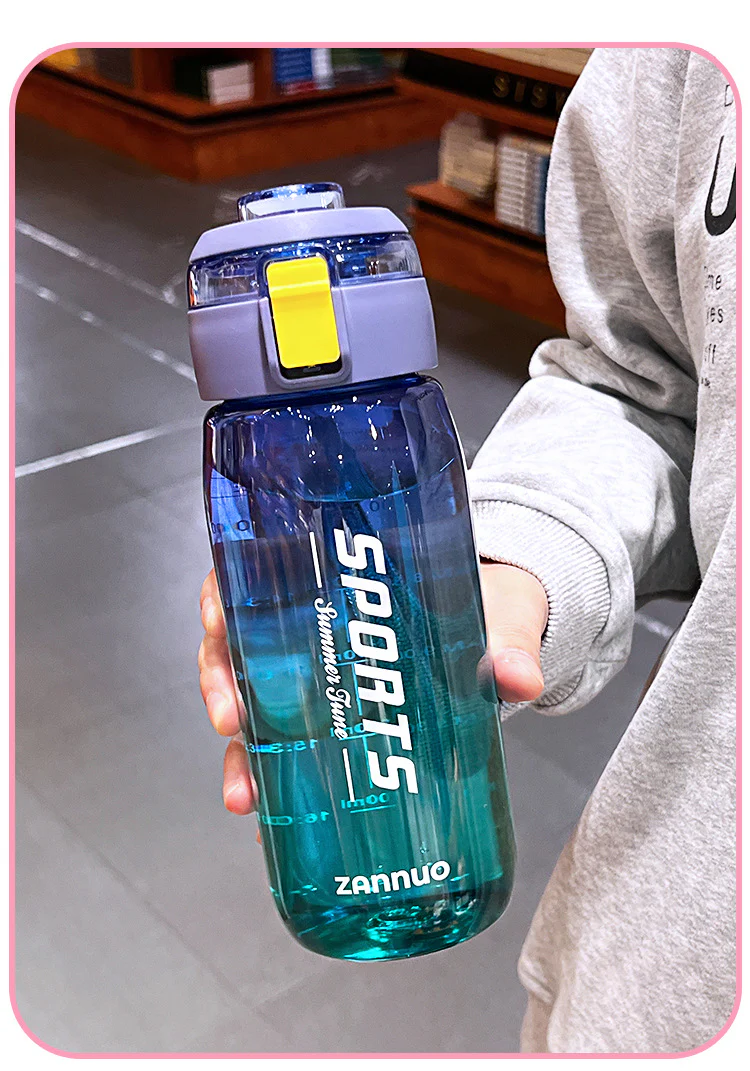 Motivational Water Bottle with Time Marker BPA Free-SA2408-165 - Image 4