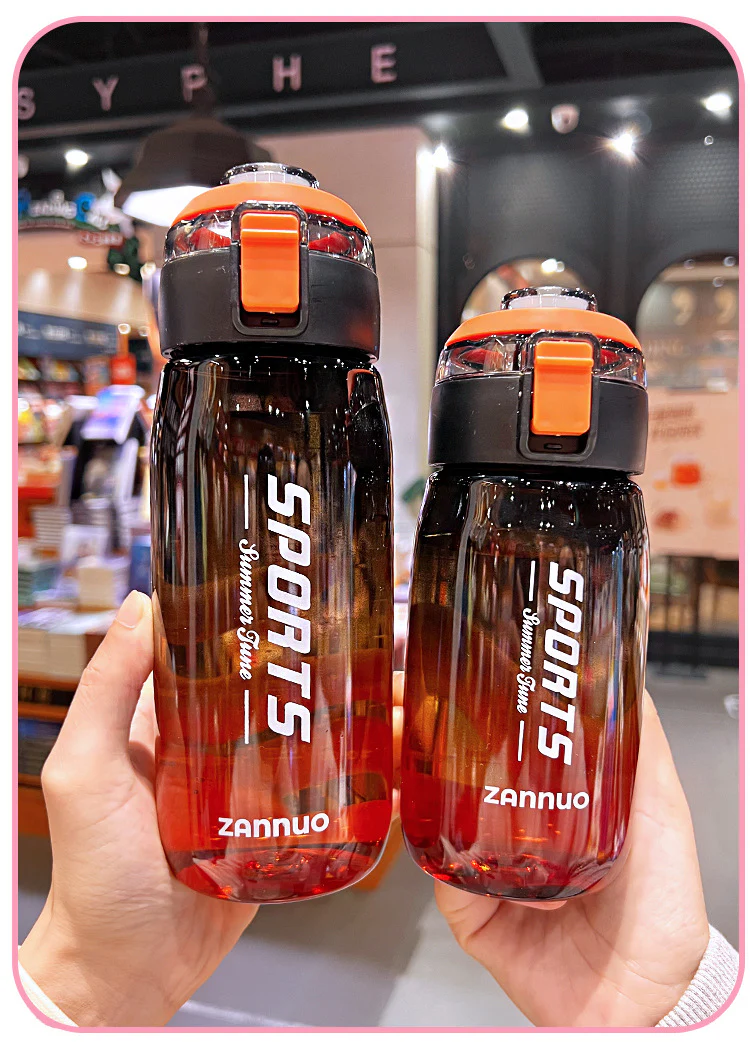 Motivational Water Bottle with Time Marker BPA Free-SA2408-165 - Image 5