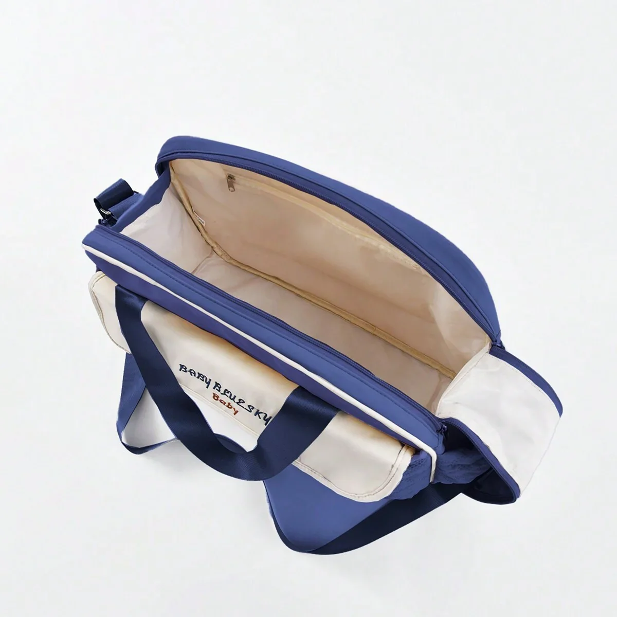Multi function Mommy Bag with Large Capacity-SA2408-273(Blue) - Image 3