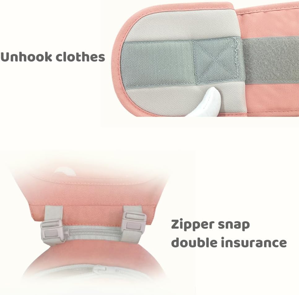 Multifunctional Baby Carrier for Newborn to Toddlers-SA2408-181(PINK) - Image 12
