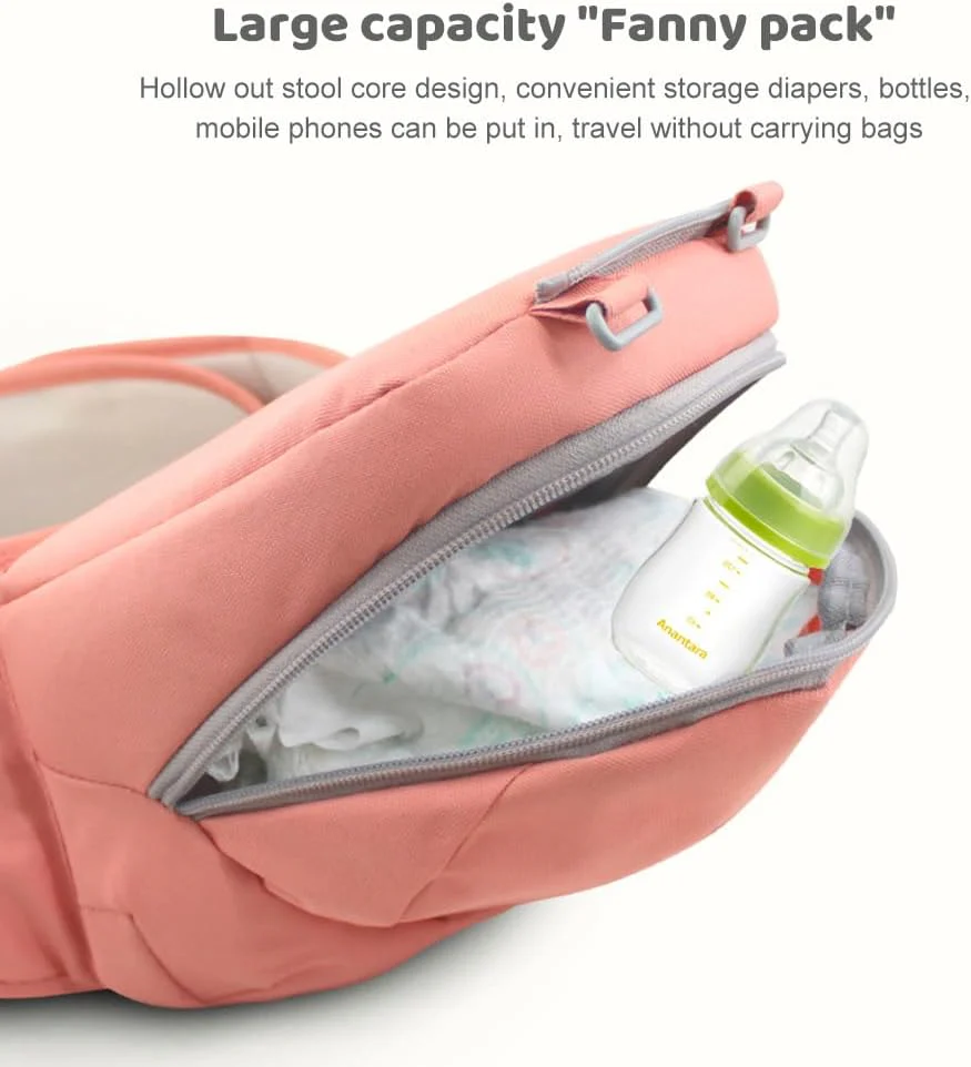 Multifunctional Baby Carrier for Newborn to Toddlers-SA2408-181(PINK) - Image 18