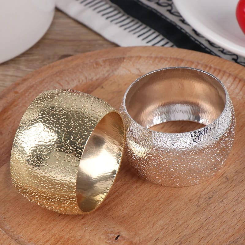 Napkin Holder Rings-Golden Rings - Image 2
