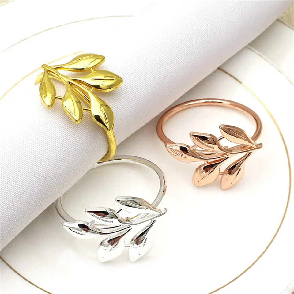 Napkin Holder Rings-Rowan Golden - Image 4